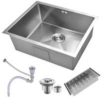 Cuba Gourmet Pia Inox Quadrada Cozinha Luxo 50x45 Acessórios