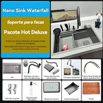 Cuba Gourmet Premium Cascata Lavador Copos Torneira Completa. Cuba Gourmet Premium Cascata Lavador Copos Torneira Completa.