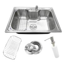 Cuba Gourmet Preta Mafra C70 Plus 61x46x24cm Inox 304 Cuba Gourmet Preta Mafra C70 Plus 61x46x24cm Inox 304