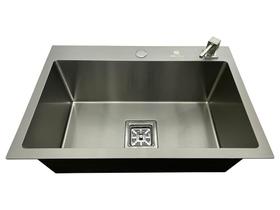 Cuba Gourmet Quadrada Aço Inox 304 Escovada 60X40 Acessórios