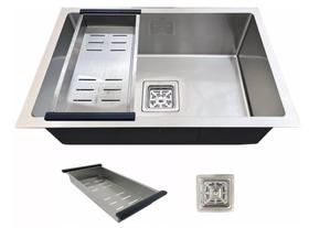 Cuba Gourmet Quadrada Aço Inox 304 Escovada 60x40cm - Pelegrino