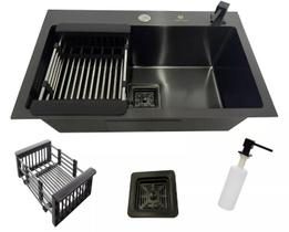 Cuba Gourmet Quadrada Aço Inox 60x40cm Black - Construinox Cuba Gourmet Quadrada Aço Inox 60x40cm Black - Construinox