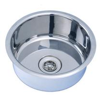 Cuba Inox 304 Redonda Embutir 30X15CM