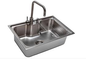 Cuba Inox C/ Misturador e Acessorios 66x45 Funzionale 20239