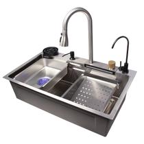 Cuba Inox Cromada Pia Cozinha Gourmet Luxo 75x46cm