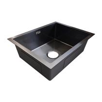 Cuba Inox De Cozinha Gourmet 50X40 Com Acessório Preta Cuba Inox De Cozinha Gourmet 50X40 Com Acessório Preta