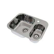 Cuba inox docol lift dupla 54,5x40x18