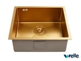 Cuba Inox Dourado Artizan Welle 53x46x22 Cuba Inox Dourado Artizan Welle 53x46x22