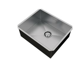 Cuba Inox Embutir Quadrada Gourmet Premium 50x40cm Com Válvula