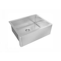 Cuba Inox Escovado Quadratino Farm Sink Steel S/ Furo Debacco