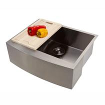 Cuba Inox Farm House 65x53,3x22cm Para Cozinha Welle Cuba Inox Farm House 65x53,3x22cm Para Cozinha Welle