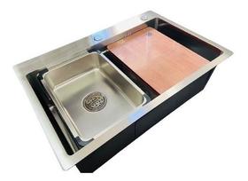 Cuba Inox Gourmet Cozinha Sobrepor Ou Embutir 63x35cm. - SOLLUX