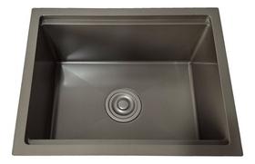 Cuba Inox Gourmet Support Cinza Sobrepor Ou Embutir 50x40cm