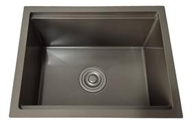 Cuba Inox Gourmet Support Cinza Sobrepor Ou Embutir 60x40cm