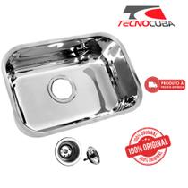Cuba inox Nº2 56x34x17 Aço Inox AISI 430 Polida Alto Brilho