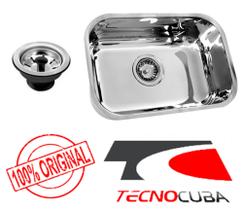 Cuba inox para cozinha n1 46X30X17 com válvula tecnocuba Cuba inox para cozinha n1 46X30X17 com válvula tecnocuba