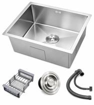 Cuba Inox Retangular Cozinha 60x45cm. Em Aço Escovado Cuba Inox Retangular Cozinha 60x45cm. Em Aço Escovado