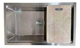 Cuba Inox Support Sobrepor Embutir 50x40 E Tabua De Corte