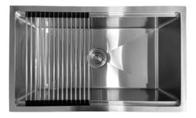 Cuba Inox Support Sobrepor Embutir 75x45 Escorredor Esteira