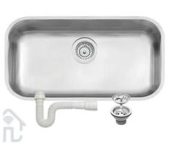 Cuba Inox Tramontina Cozinha Lavínia Prime 56x34x17 Acetinada/Fosca 94024107 Aço 304 C/Sifão Cuba Inox Tramontina Cozinha Lavínia Prime 56x34x17 Acetinada/Fosca 94024107 Aço 304 C/Sifão