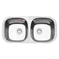 Cuba Inox Tramontina Retangular Dupla 78x40 Ab 94061402