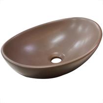 Cuba kza3 apoio oval enkel marrom fosco k3cova06mf