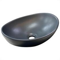 Cuba kza3 apoio oval enkel preta fosca k3cova06pf