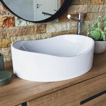 Cuba Lavatório para Gabinete de Banheiro Berlin