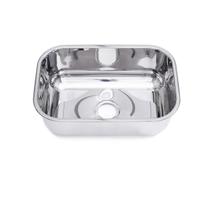 Cuba nº 01 rasa 46x30x11 aço inox 430 std tecnocuba