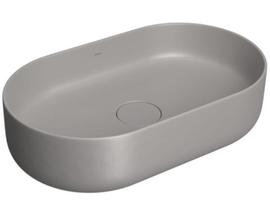 Cuba oblonga de apoio 50cm soft deca cinza antracite l.14050.85 Cuba oblonga de apoio 50cm soft deca cinza antracite l.14050.85