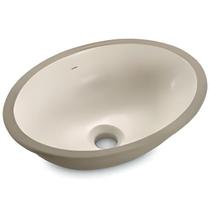 Cuba Oval de Embutir 40x30cm Areia - IL6502 - ICASA