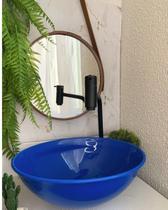 Cuba para banheiro Apoio sobrepor Polipropileno Oval Brilhante Cuba para banheiro Apoio sobrepor Polipropileno Oval Brilhante