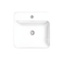 Cuba para Banheiro de Encaixe Retangular com Mesa e Furo Vox Kohler Branca 31x40cm 28558BR-1-0 Branco Cuba para Banheiro de Encaixe Retangular com Mesa e Furo Vox Kohler Branca 31x40cm 28558BR-1-0 Branco