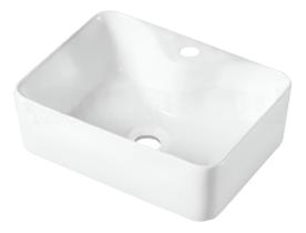 Cuba Para Banheiro Pia Retangular De Apoio Cerâmica Smart 48x37x13cm Smart Depot Cuba Para Banheiro Pia Retangular De Apoio Cerâmica Smart 48x37x13cm Smart Depot