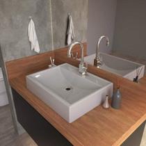 Cuba para Banheiro Rt49w Retangular Compace Cuba para Banheiro Rt49w Retangular Compace