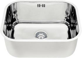 Cuba para Cozinha 40 BL 1/2" Retangular em aço inox alto brilho 40x34x17 Tramontina