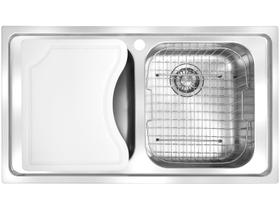 Cuba para Cozinha Franke Inox de Sobrepor - Retangular Smart SRX 620 54x119cm