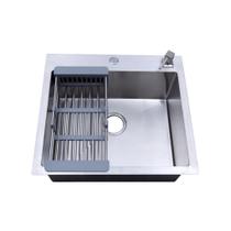 Cuba Para Cozinha Gourmet Aço Inox 304 Corubos 55x51 cm Pingoo.casa - Prata