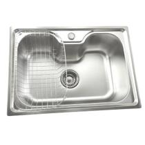 Cuba Para Cozinha Gourmet Dora Aço Inox C/ Acessórios 60x42 Cuba Para Cozinha Gourmet Dora Aço Inox C/ Acessórios 60x42