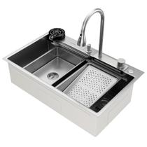 Cuba Para Cozinha Gourmet Miami Cascata Aço Inox 304 GoldenX