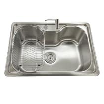 Cuba Para Cozinha Gourmet Petra Aço Inox Escovado 66x45CM