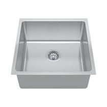Cuba para Cozinha Gourmet Pia Aço Inox 44x44x20cm Acetinado Ghelplus Cinza
