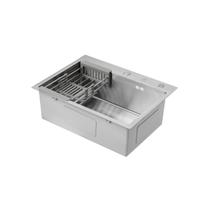 Cuba Para Cozinha Gourmet Pia Aço Inox Com Acessórios Truká Pingoo.Casa Cuba Para Cozinha Gourmet Pia Aço Inox Com Acessórios Truká Pingoo.Casa