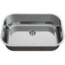 Cuba para Cozinha Pia Inox N2 56x35x17cm Alto Brilho com Válvula GhelPlus