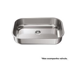 Cuba para pia aço inox n2 56x35x14 ghelplus polida