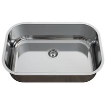 Cuba para Pia de Cozinha em Aço Inox N2 56x35x17cm Alto Brilho com Válvula GhelPlus