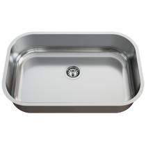 Cuba para Pia de Cozinha em Aço Inox N2 56x35x17cm Polida com Válvula GhelPlus