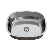 Cuba para Pia de Cozinha em Aço Inox N4 41x32x14cm Alto Brilho com Válvula GhelPlus