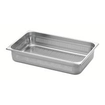 Cuba Perfurada Tramontina Gn 1/1 Em Aço Inox Sem Alças Profundidade 100 Mm - Aço 201 Tramontina