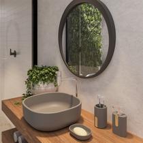 Cuba Persona Resina Concreto 36,5x36,5x13cm Cuba Persona Resina Concreto 36,5x36,5x13cm